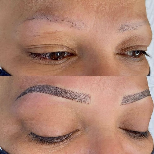Lápiz Microblading Hilo a Hilo para Cejas Resistentes al Agua