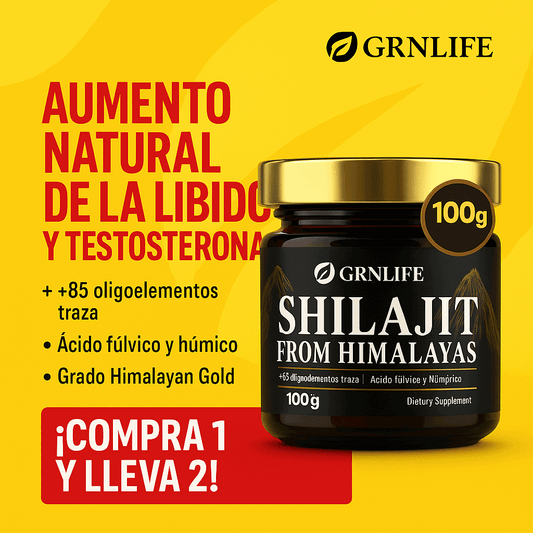Shilajit natural con certificación internacional