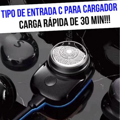 MINI AFEITADORA PROFESIONAL DE CARGA RAPIDA ⚡