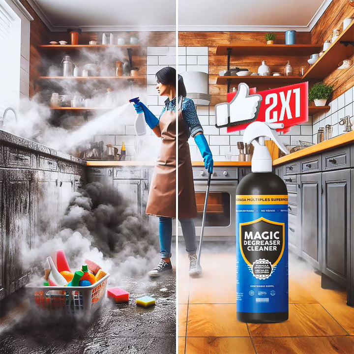 🎁SOLO POR HOY 2X1🎁 Limpiador Multiusos - MAGIC DEGREASER CLEANER
